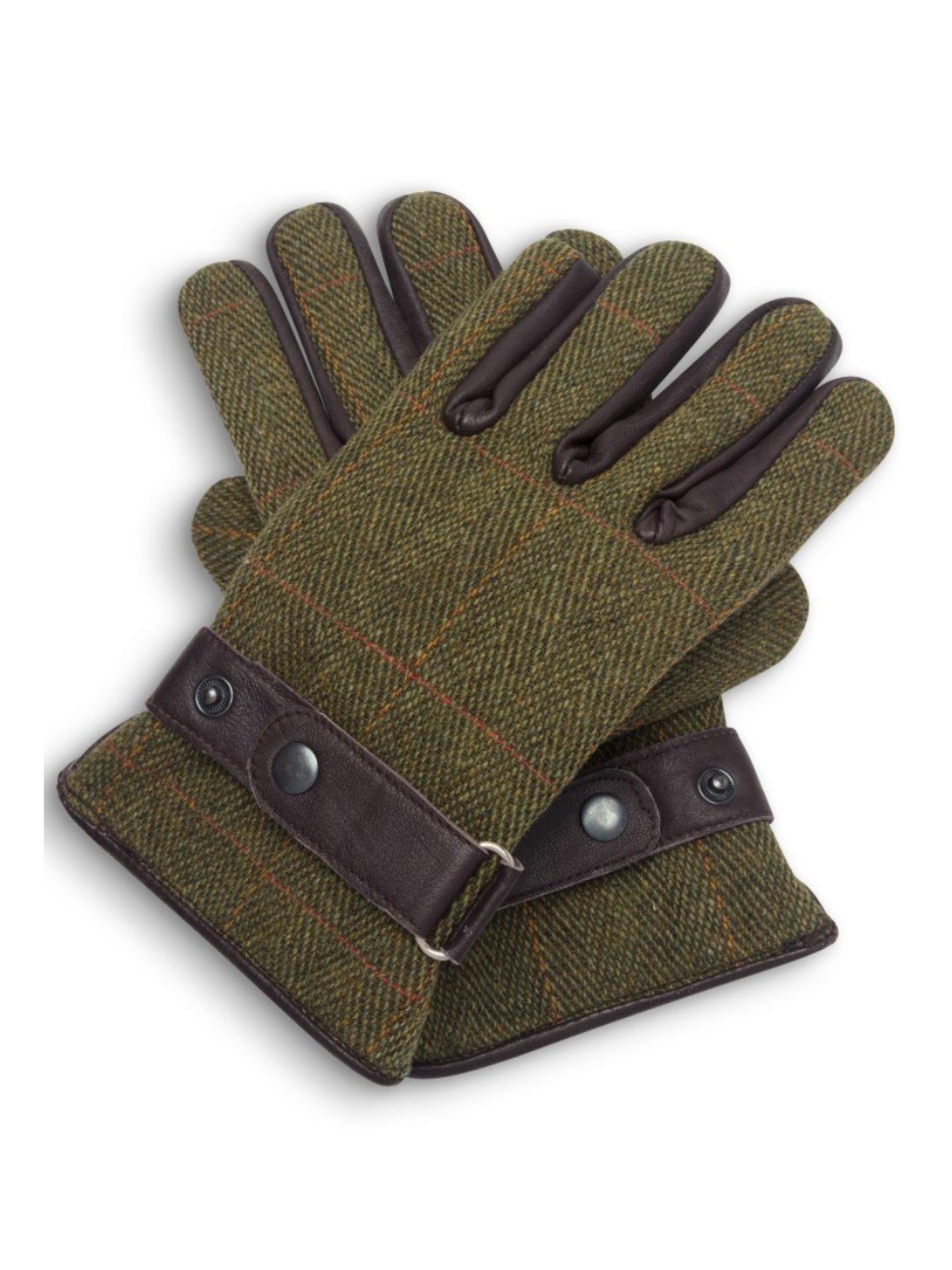 Skindhandske tweed dame