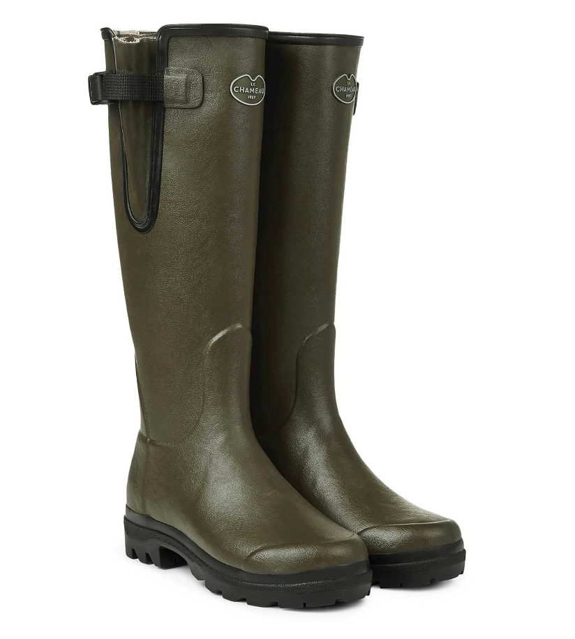 Le Chameau Vierzon Jersey Lined gummistøvler