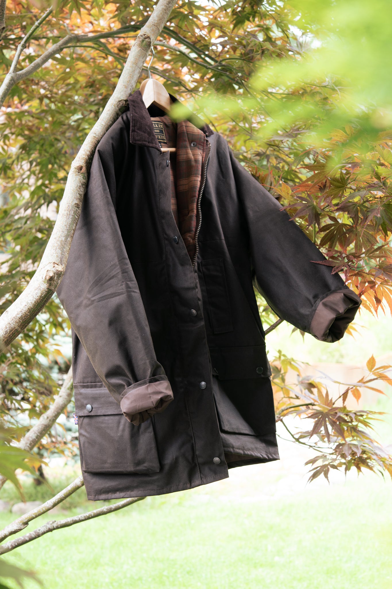 Oilskin jakke, dame
