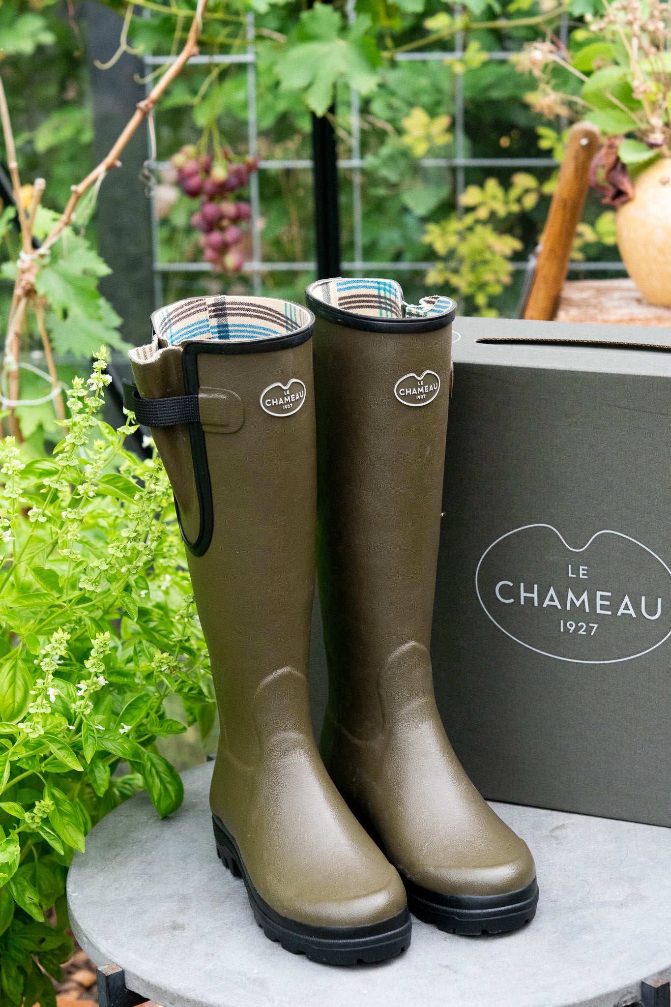 Le Chameau Vierzon Jersey Lined gummistøvler